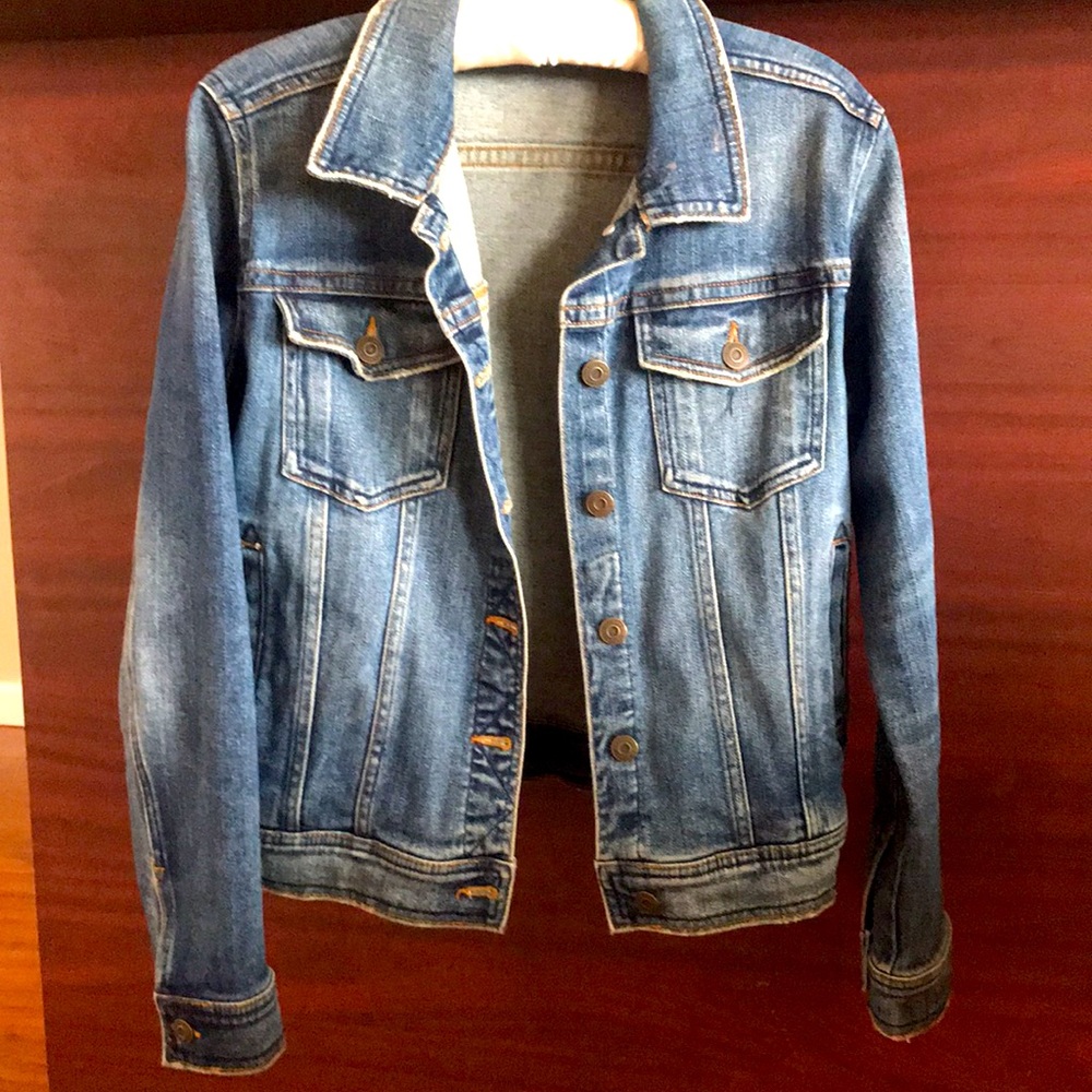 Zara basic denim jean jacket